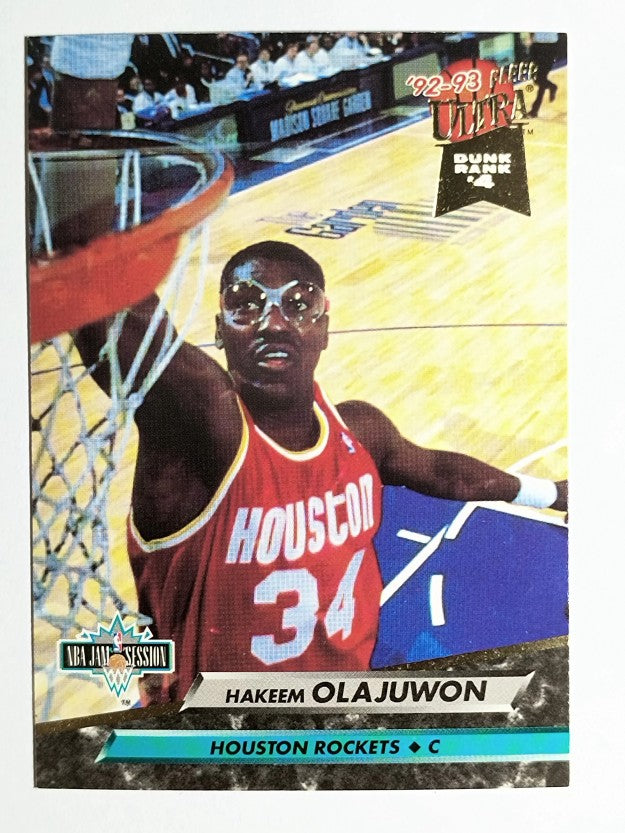 1992-93 Ultra #204 Hakeem Olajuwon JS