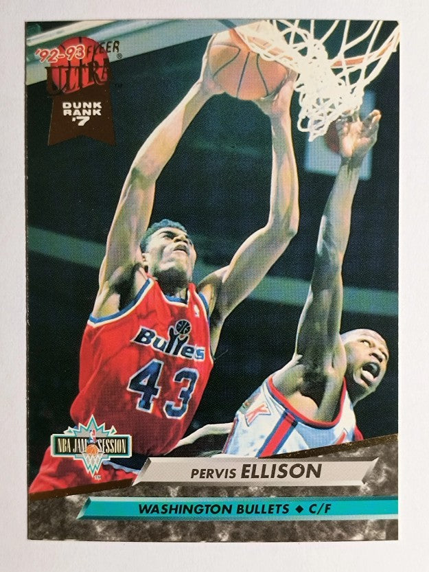 1992-93 Ultra #207 Pervis Ellison JS