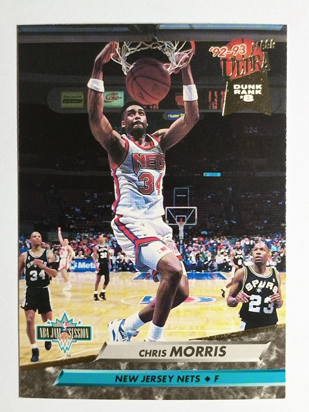 1992-93 Ultra #208 Chris Morris JS