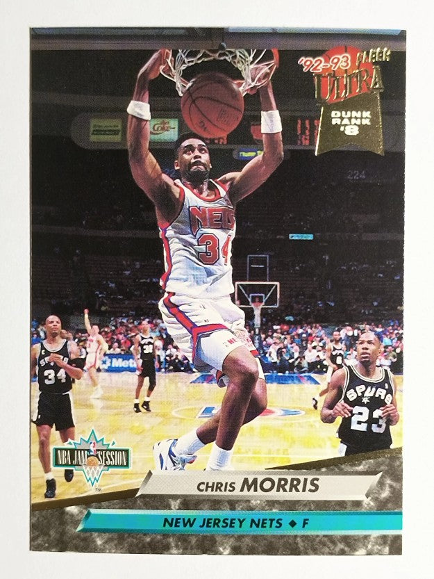 1992-93 Ultra #208 Chris Morris JS