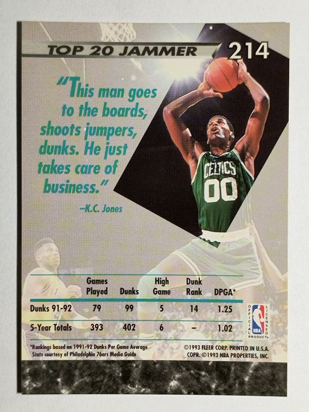 1992-93 Ultra #214 Robert Parish JS