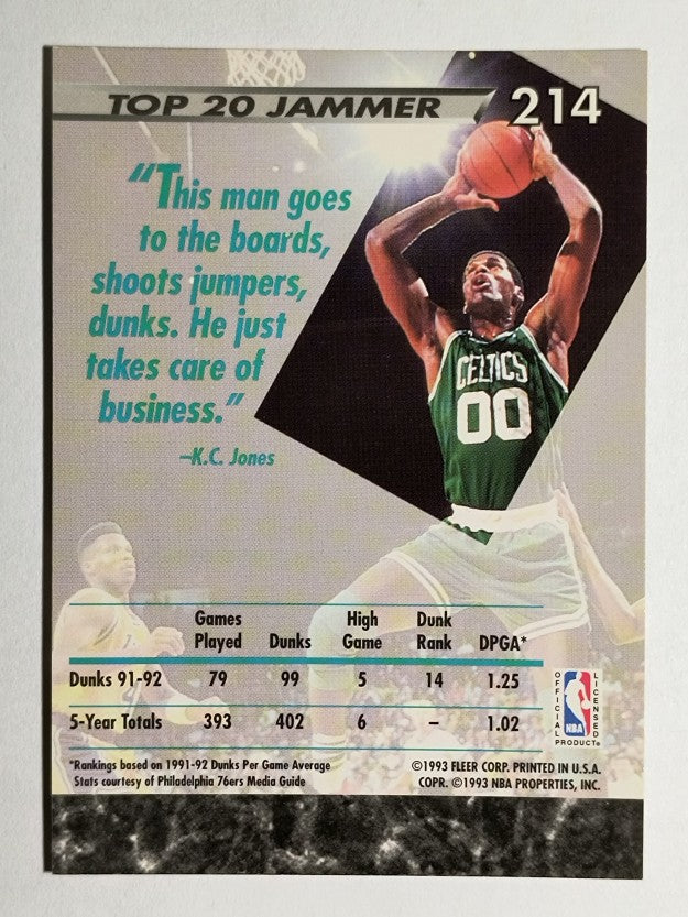 1992-93 Ultra #214 Robert Parish JS
