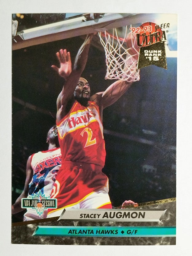 1992-93 Ultra #215 Stacey Augmon JS