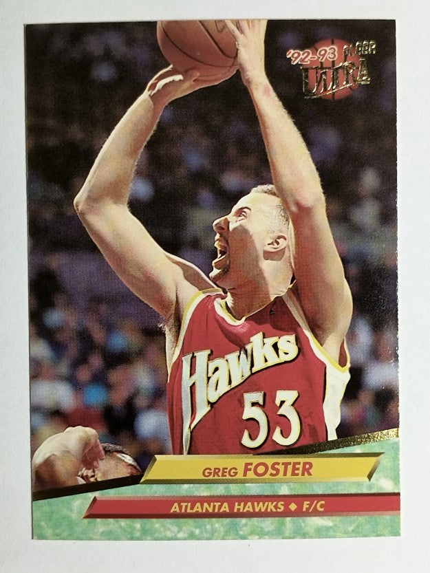 1992-93 Ultra #222 Greg Foster
