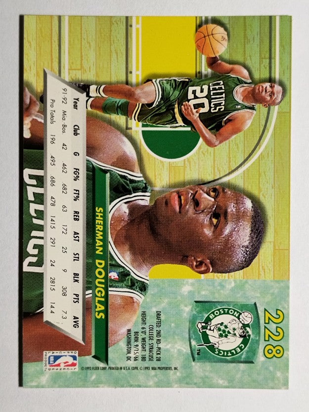 1992-93 Ultra #228 Sherman Douglas