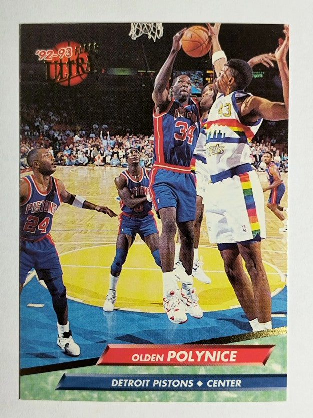 1992-93 Ultra #259 Olden Polynice