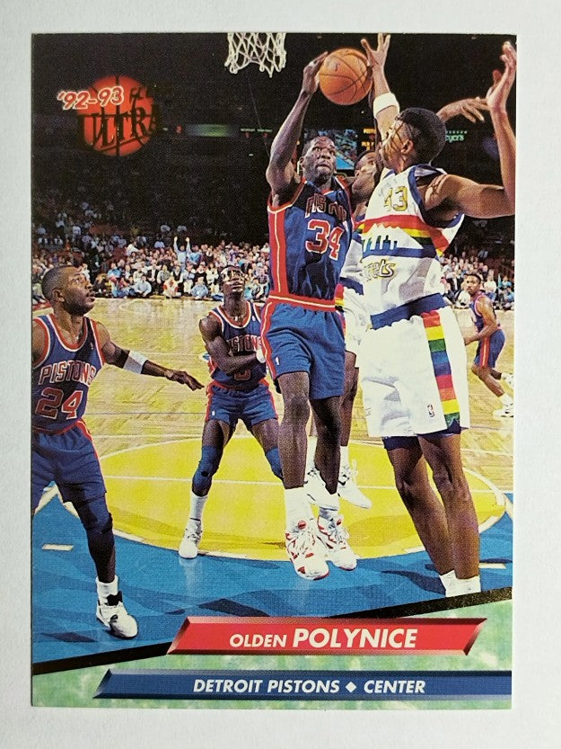 1992-93 Ultra #259 Olden Polynice