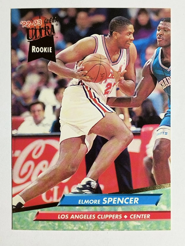 1992-93 Ultra #281 Elmore Spencer RC