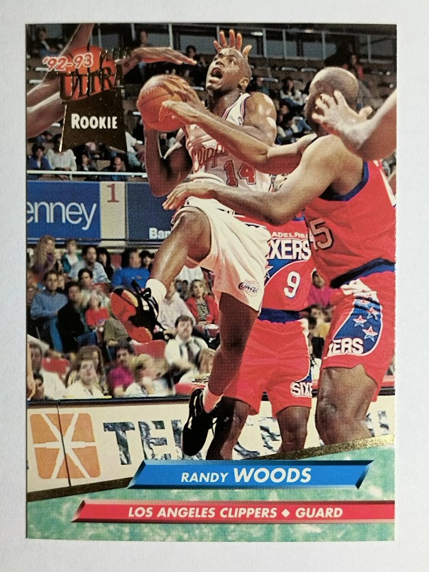 1992-93 Ultra #284 Randy Woods RC