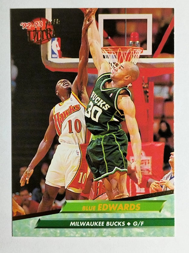 1992-93 Ultra #298 Blue Edwards