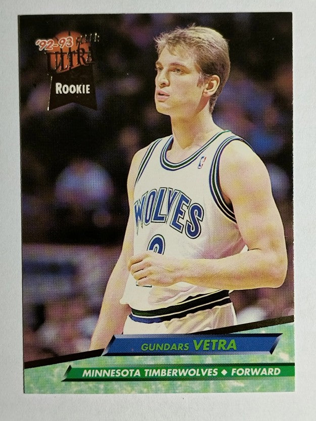 1992-93 Ultra #310 Gundars Vetra RC
