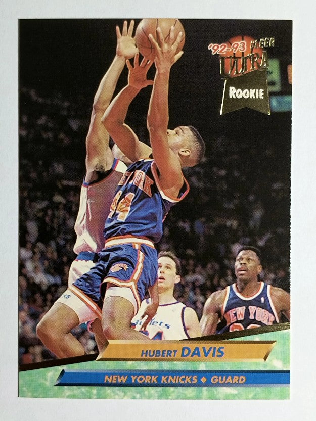 1992-93 Ultra #321 Hubert Davis RC