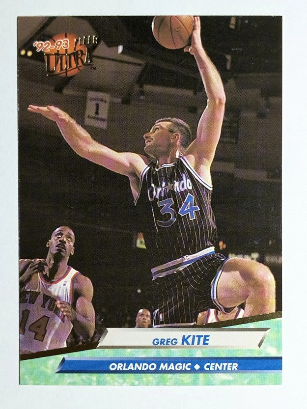 1992-93 Ultra #327 Greg Kite