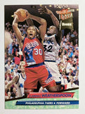 1992-93 Ultra #335 Clarence Weatherspoon RC