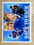 1992-93 Upper Deck #423 Brett Hull/Wayne Gretzky