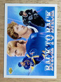 1992-93 Upper Deck #423 Brett Hull/Wayne Gretzky