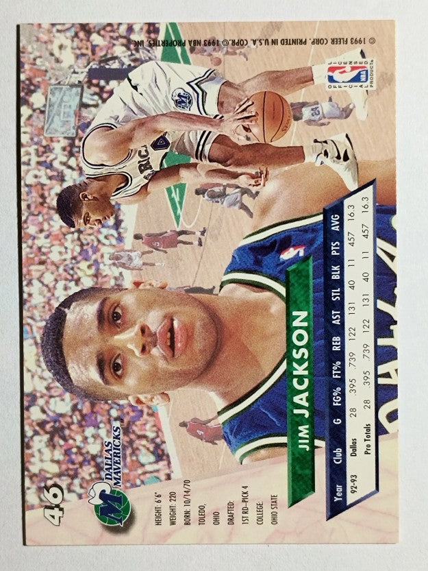 1993-94 Ultra #46 Jim Jackson