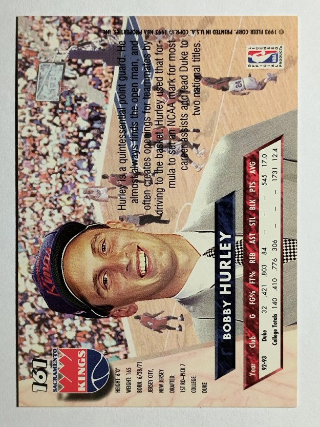 1993-94 Ultra #161 Bobby Hurley RC