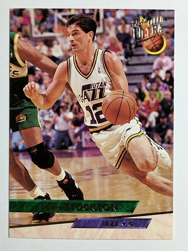 1993-94 Ultra #190 John Stockton (NM)
