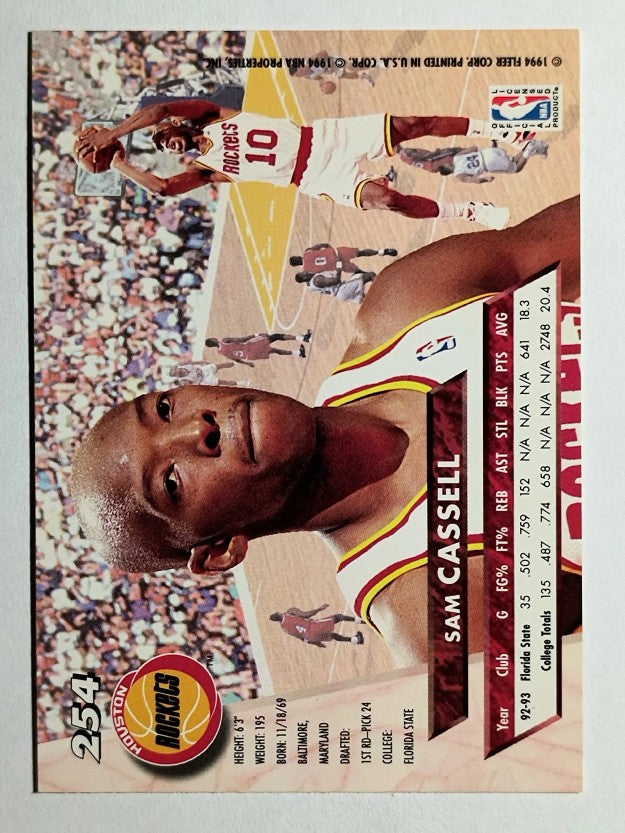 1993-94 Ultra #254 Sam Cassell (NM)