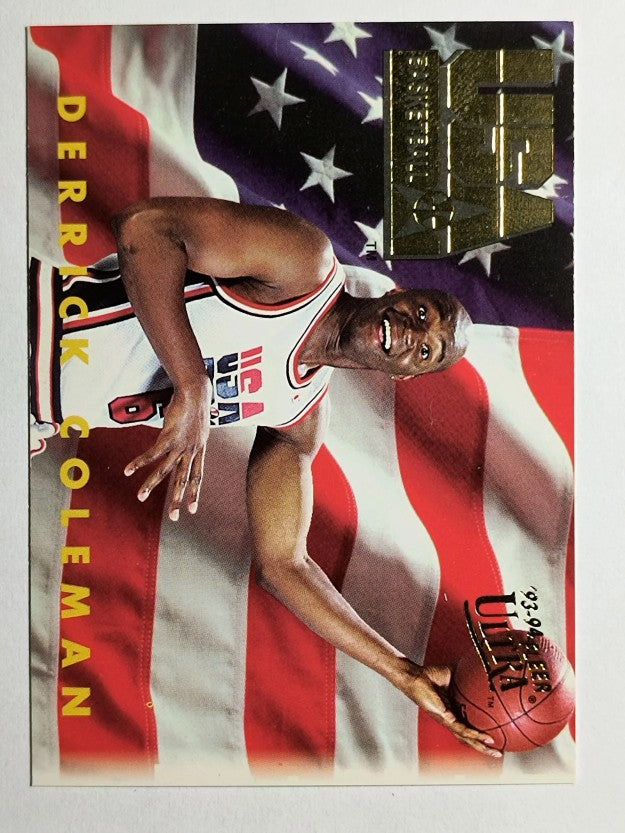 1993-94 Ultra #361 Derrick Coleman USA