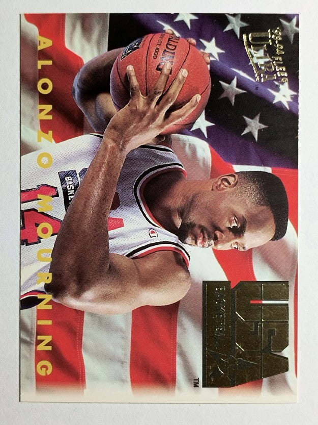 1993-94 Ultra #367 Alonzo Mourning USA
