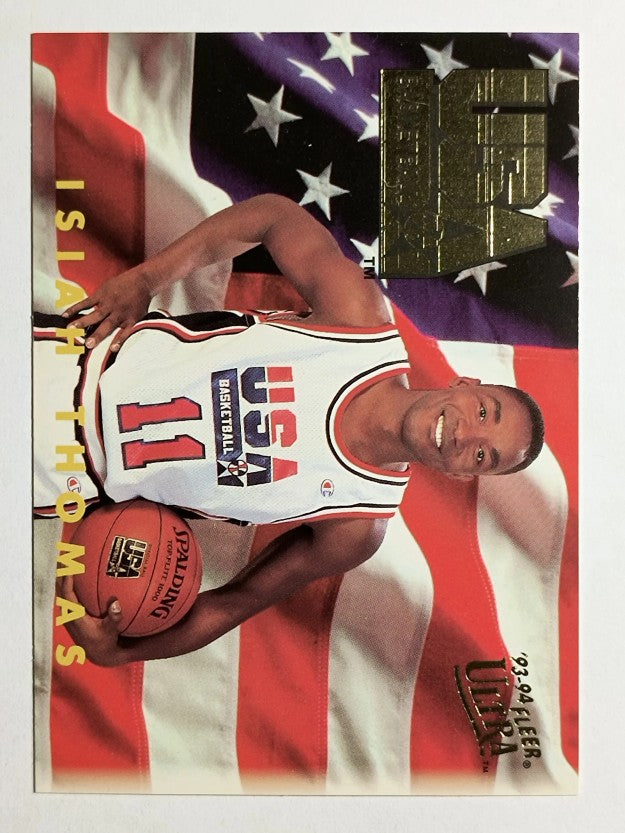 1993-94 Ultra #370 Isiah Thomas USA