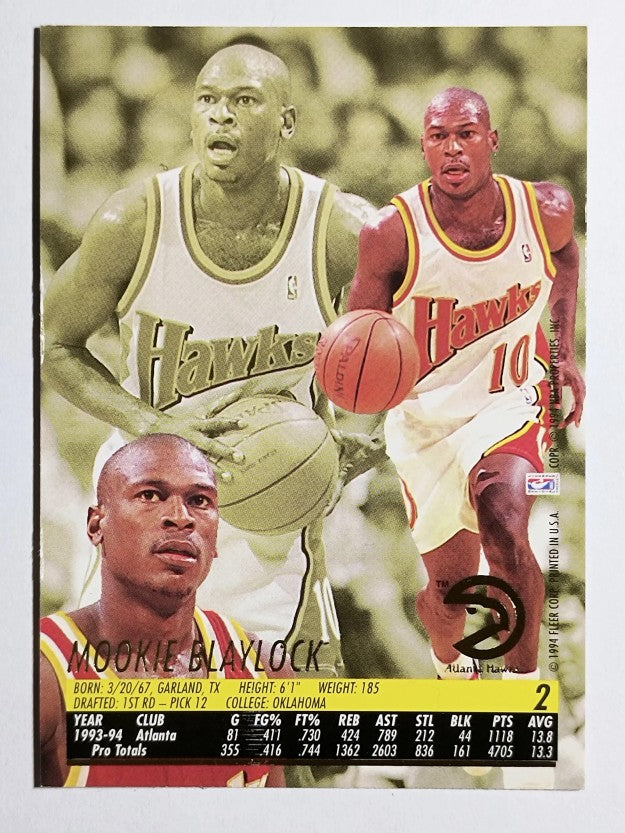 1994-95 Ultra #2 Mookie Blaylock