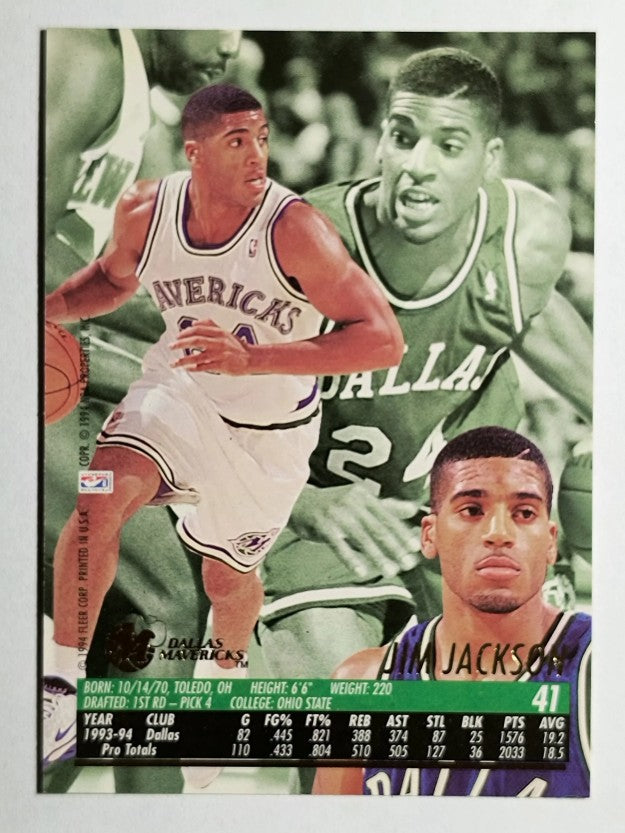 1994-95 Ultra #41 Jim Jackson