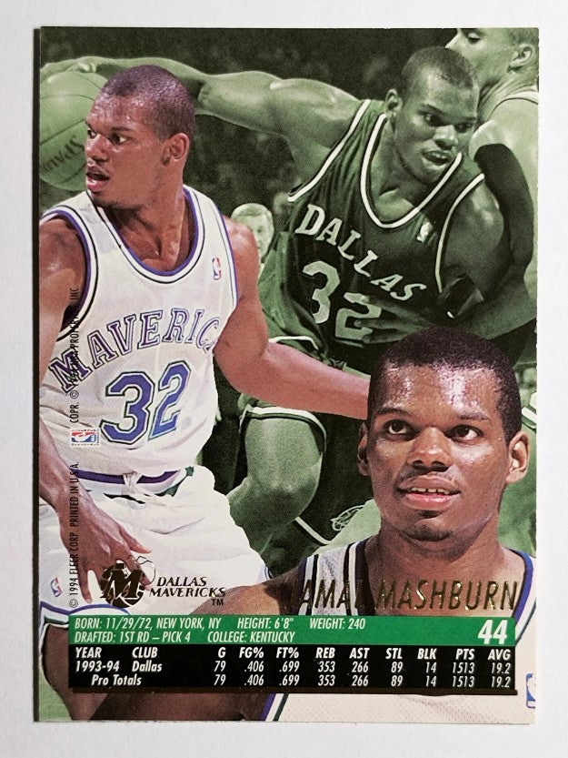 1994-95 Ultra #44 Jamal Mashburn