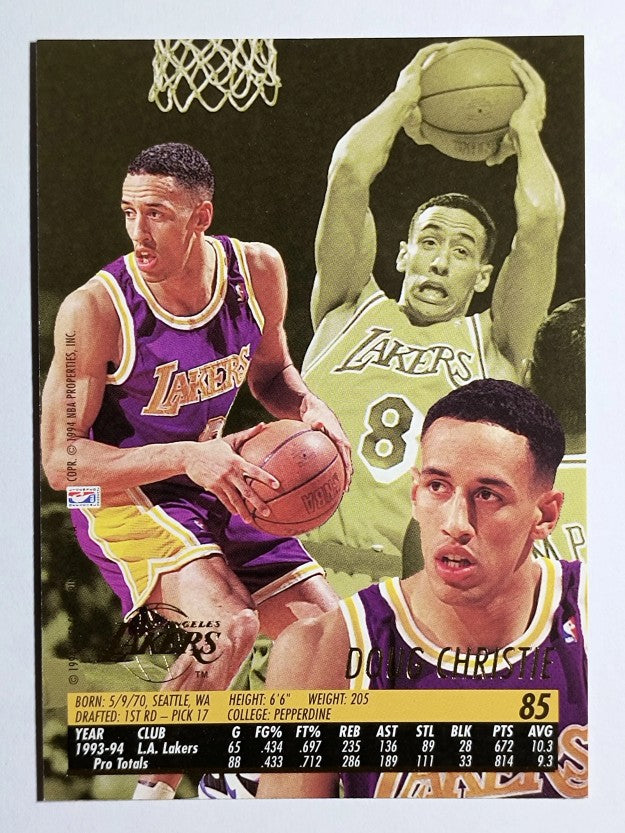 1994-95 Ultra #85 Doug Christie