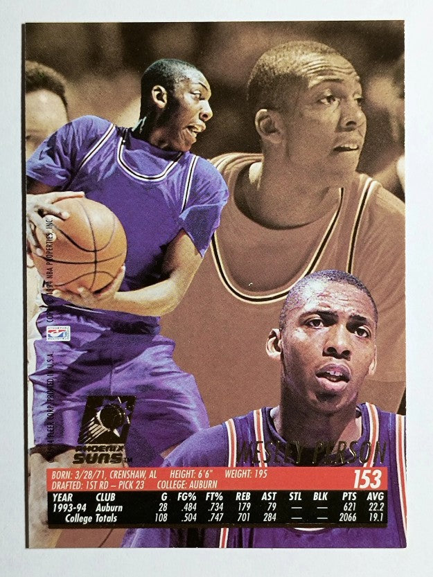 1994-95 Ultra #153 Wesley Person RC