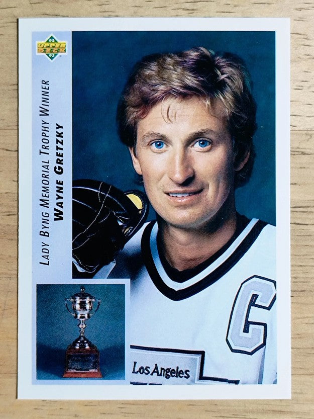 1992-93 Upper Deck #435 Wayne Gretzky AW/Lady Byng