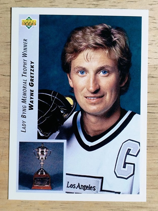 1992-93 Upper Deck #435 Wayne Gretzky AW/Lady Byng