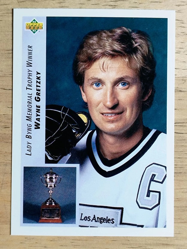 1992-93 Upper Deck #435 Wayne Gretzky AW/Lady Byng
