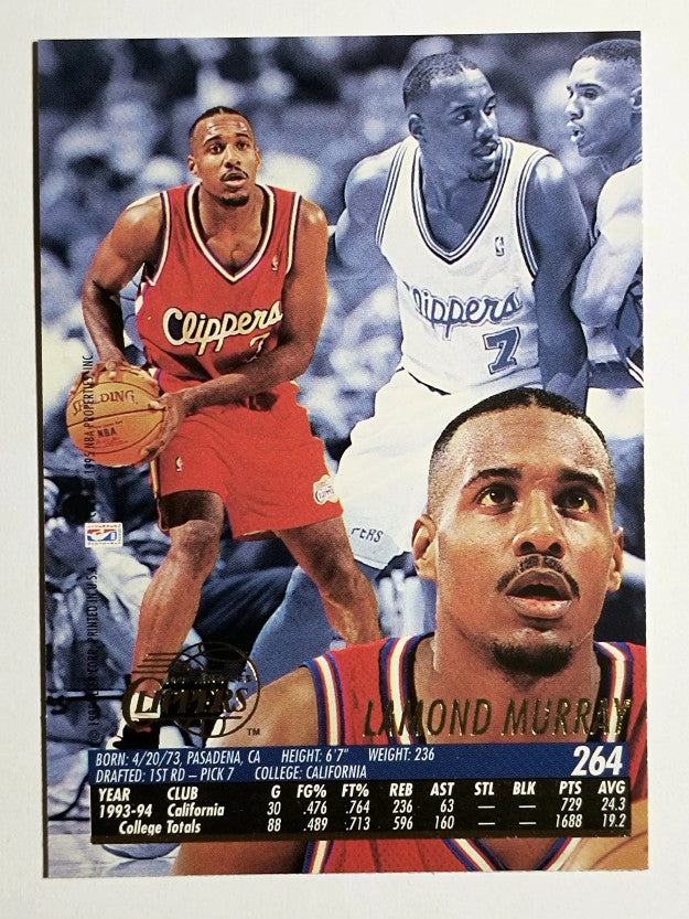 1994-95 Ultra #264 Lamond Murray RC