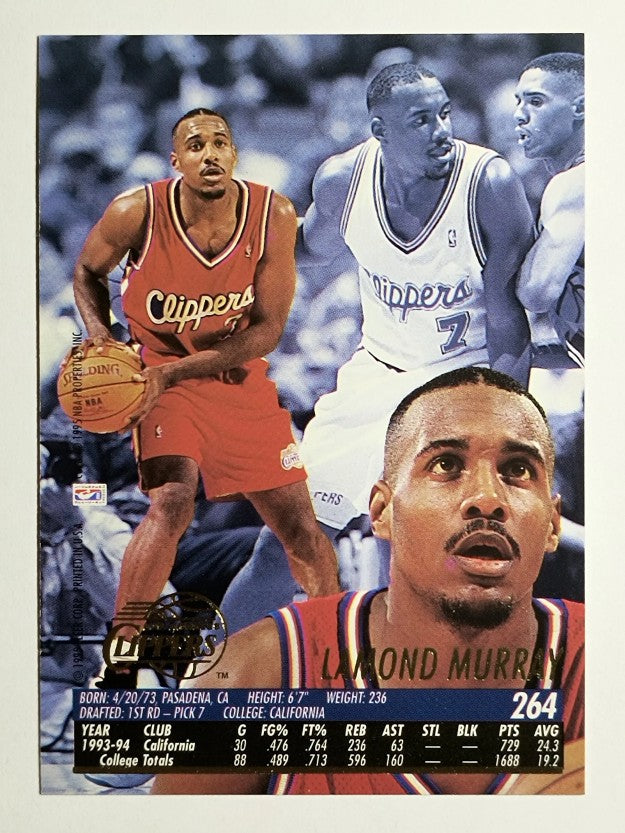 1994-95 Ultra #264 Lamond Murray RC