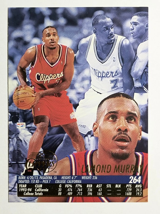 1994-95 Ultra #264 Lamond Murray RC