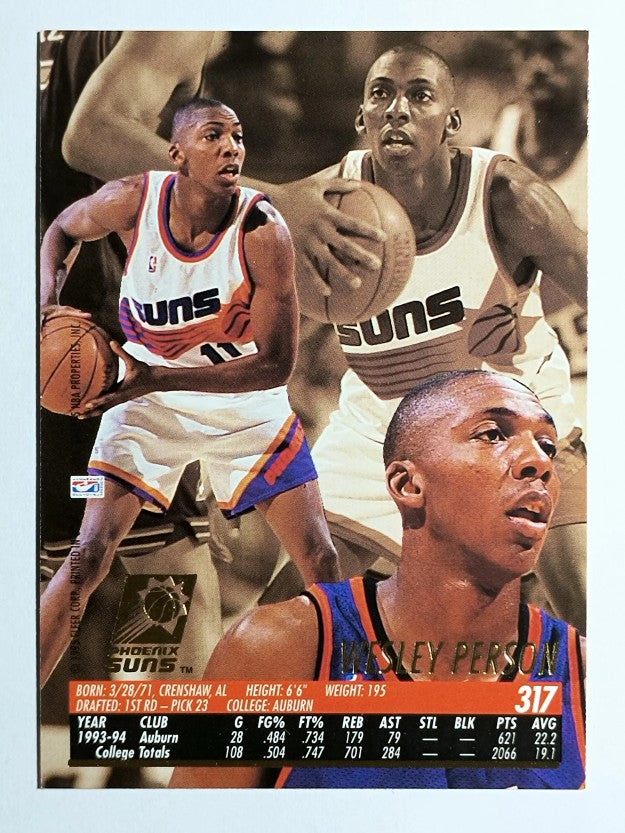 1994-95 Ultra #317 Wesley Person