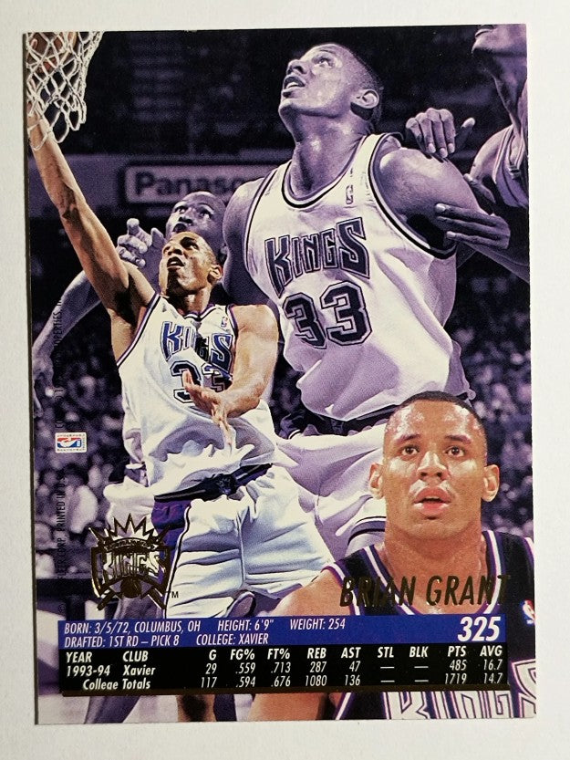 1994-95 Ultra #325 Brian Grant RC