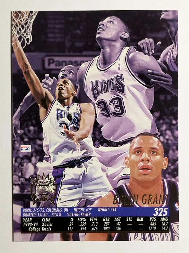 1994-95 Ultra #325 Brian Grant RC
