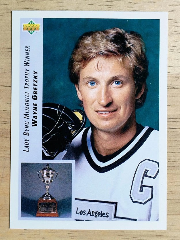 1992-93 Upper Deck #435 Wayne Gretzky AW/Lady Byng
