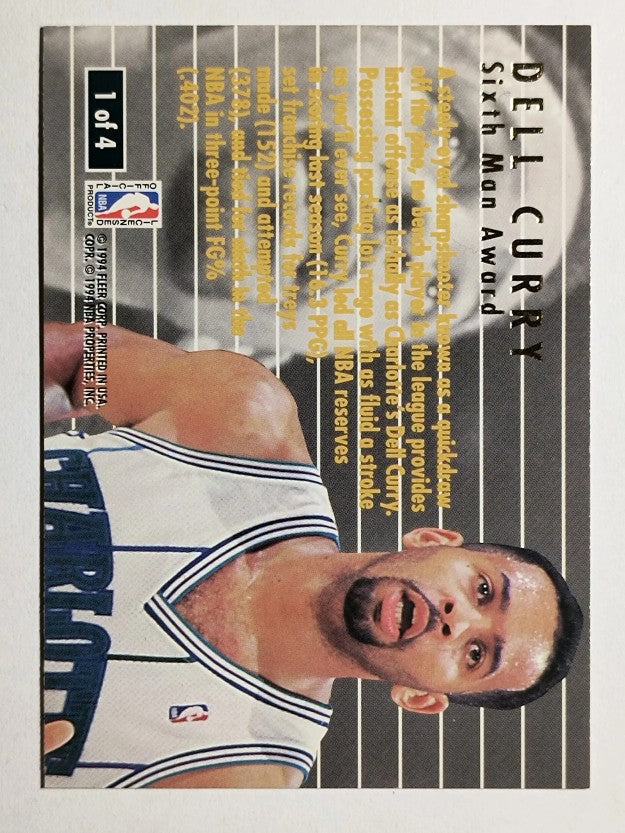 1994-95 Ultra Award Winners #1 Dell Curry