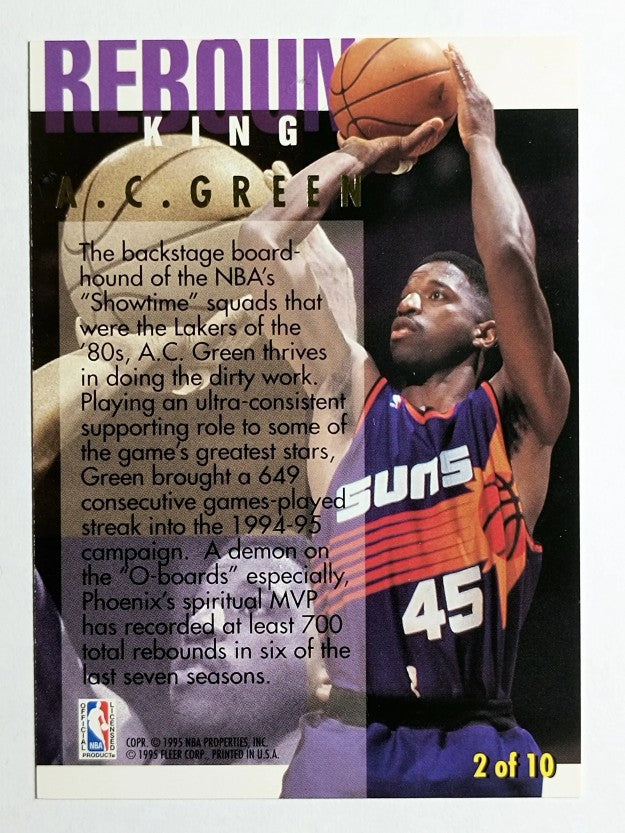 1994-95 Ultra Rebound Kings #2 A.C. Green
