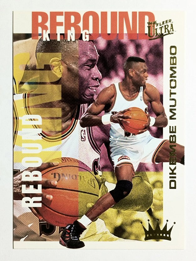 1994-95 Ultra Rebound Kings #4 Dikembe Mutombo