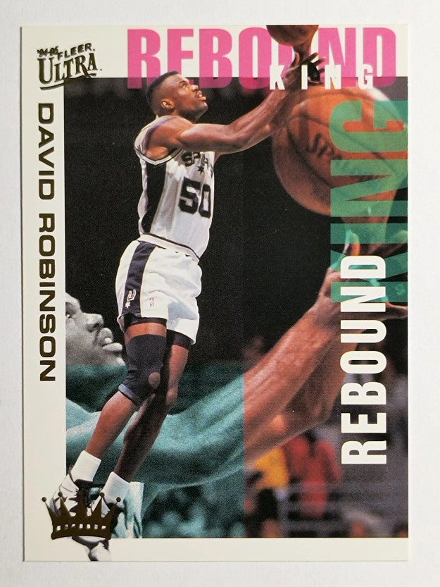 1994-95 Ultra Rebound Kings #8 David Robinson