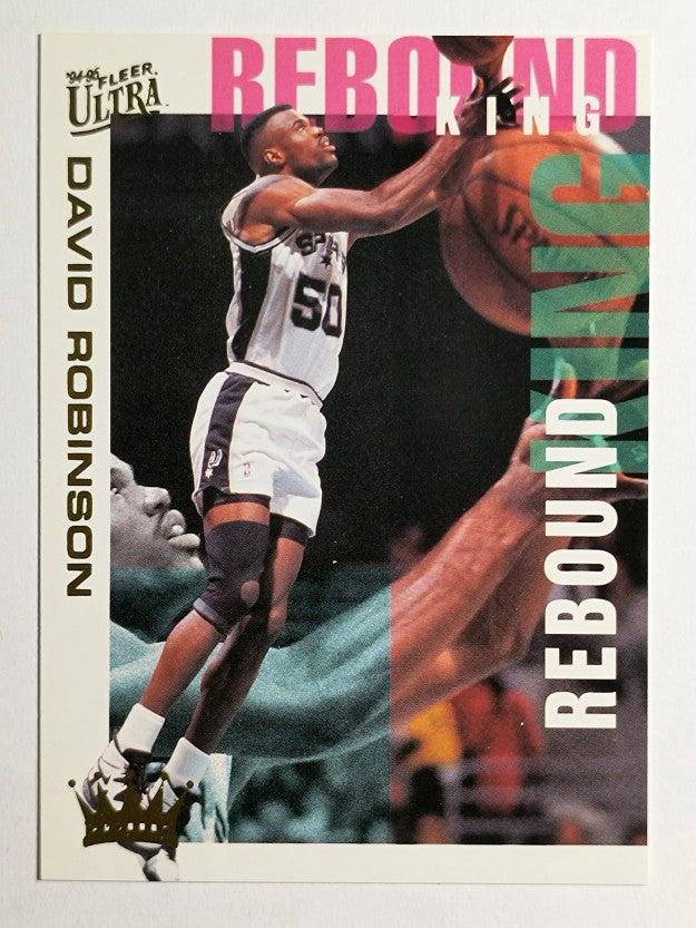 1994-95 Ultra Rebound Kings #8 David Robinson