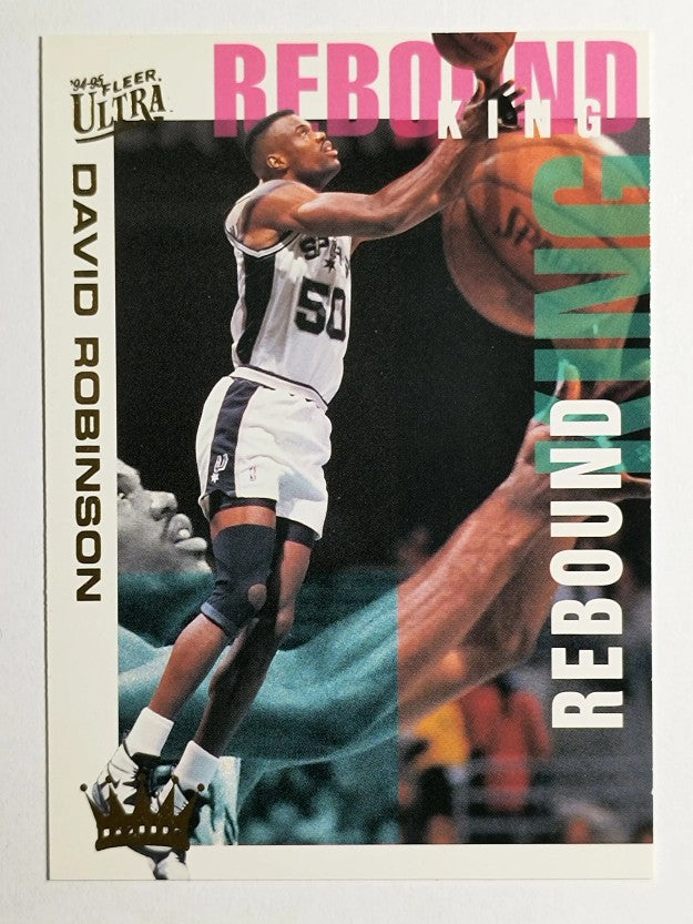 1994-95 Ultra Rebound Kings #8 David Robinson