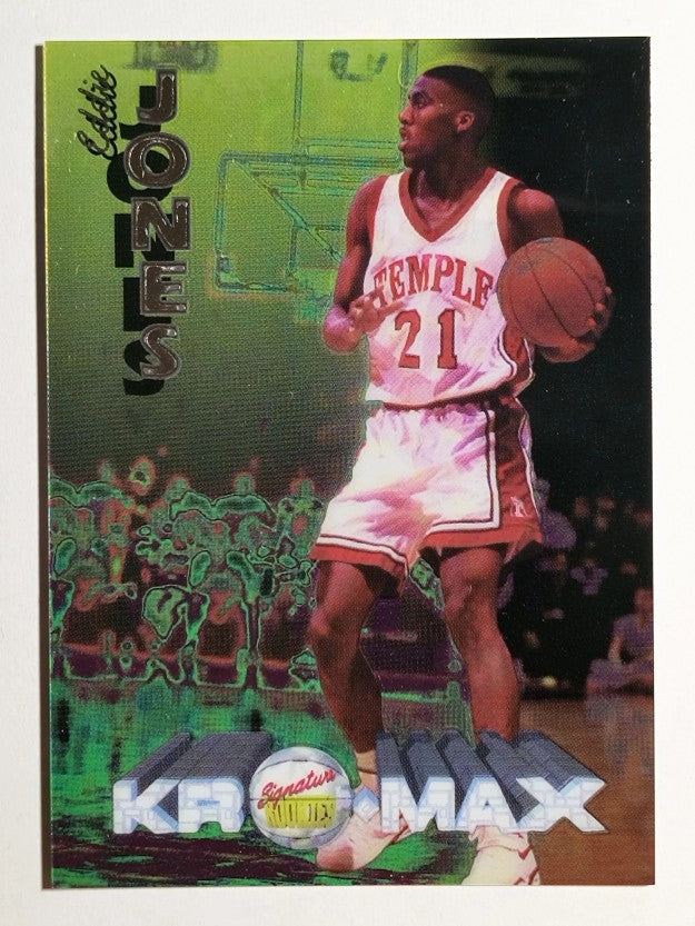 1995 Signature Rookies Kromax #6 Eddie Jones