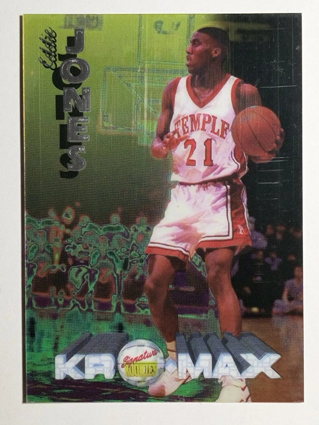 1995 Signature Rookies Kromax #6 Eddie Jones